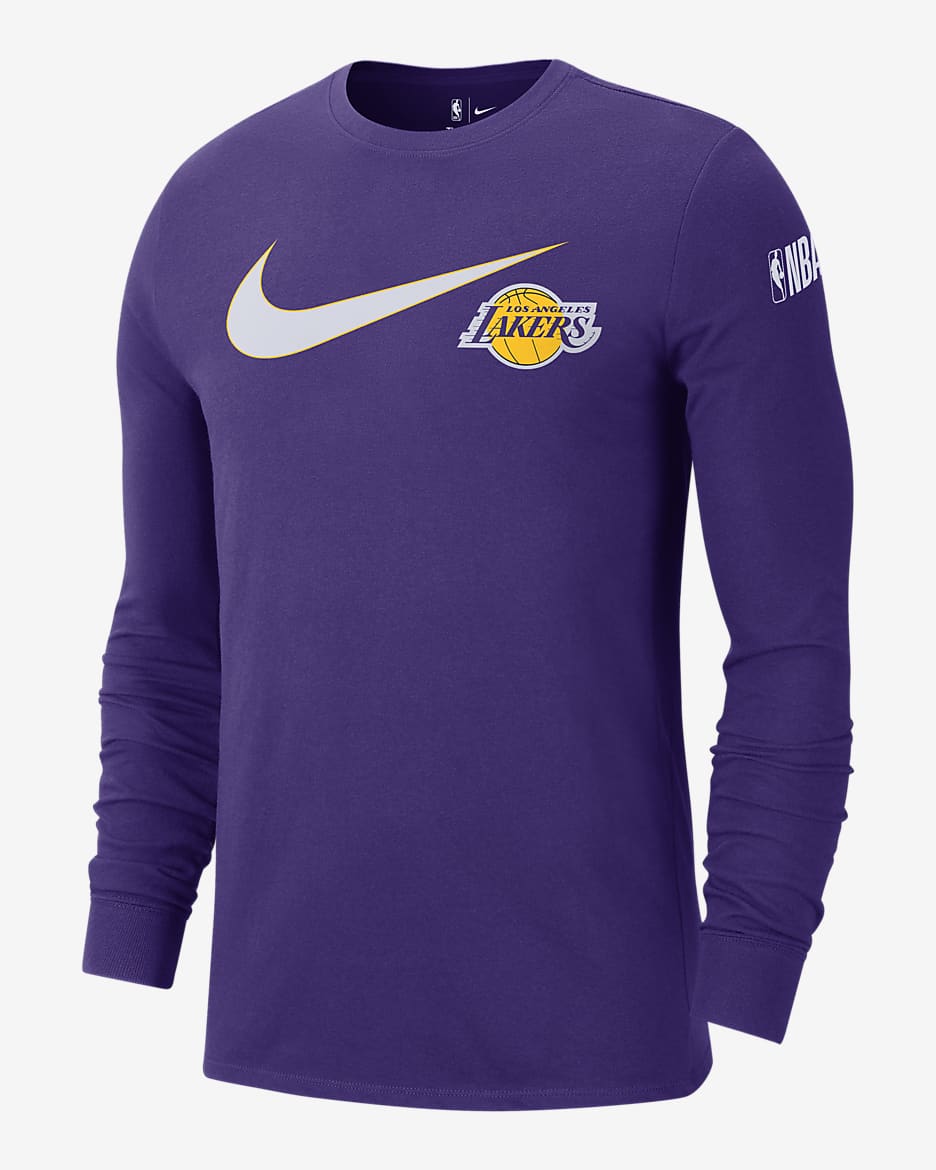 Lakers nike long sleeve hotsell